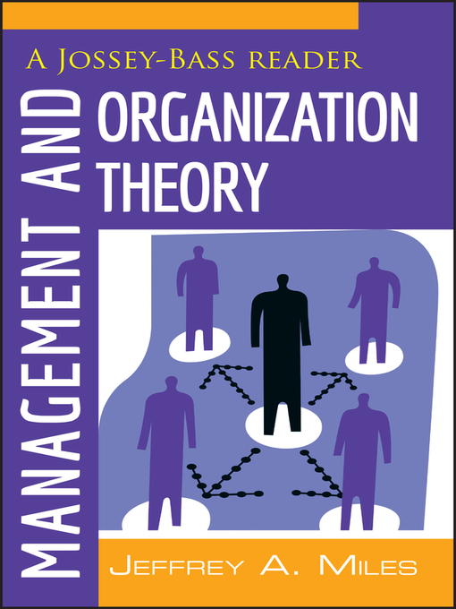 Management and Organization Theory (eBook): A Jossey-Bass Reader